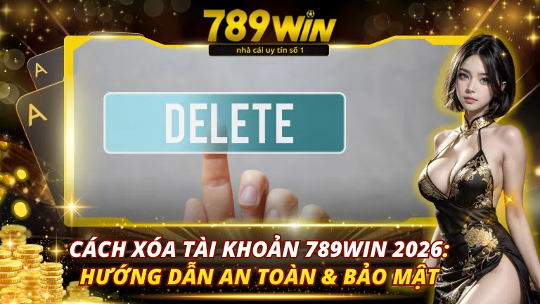 Cách Xóa Tài Khoản 789Win
