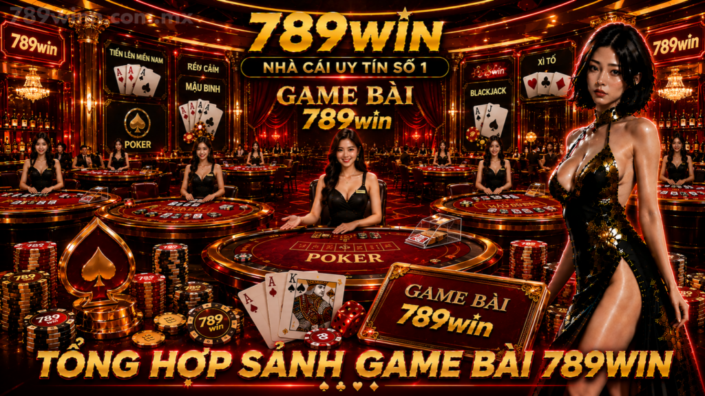 Tổng hợp sảnh game bài 789Win